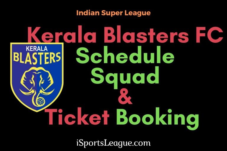 Kerala Blasters Tickets Booking Details & Schedule for ISL 2026-27 (Season 13)