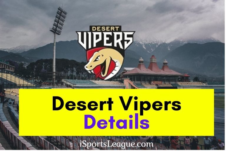 Desert Vipers Squad, Schedule, Ticket Booking Details For ILT20 2024